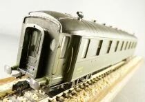 France Trains 221 Ho Sncf Voiture Ocem Paroi Lisse 1&egrave;re Classe A8 myfi 4386 Vert Epoque III Neuve Boite