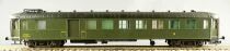 France Trains 224 Ho Sncf Voiture Mixte 3&egrave;me Classe/Fourgon C5D myi 44073 Vert Epoque III Neuve Boite