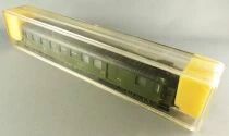 France Trains 224 Ho Sncf Voiture Mixte 3&egrave;me Classe/Fourgon C5D myi 44073 Vert Epoque III Neuve Boite