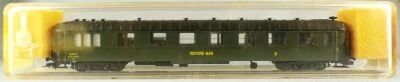 France Trains 225 Ho Sncf Voiture Mixte 2�me Classe/Bar B4 s myfi 54520 Vert Epoque III Neuve Boite