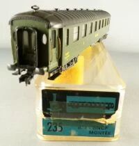 France Trains 225 Ho Sncf Voiture Mixte 2&egrave;me Classe/Bar B4 s myfi 54520 Vert Epoque III Neuve Boite