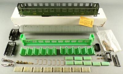 France Trains 257K Ho Plm Ocem Exposed Rivets Dyle et Bacalan 3rd Class C11 yfi 12458 Coach Model Kit Boxed