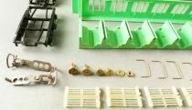 France Trains 257K Ho Plm Ocem Exposed Rivets Dyle et Bacalan 3rd Class C11 yfi 12458 Coach Model Kit Boxed