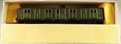 France Trains 269 Ho Sncf Fourgon � Vigie Dd2 myi 24510 Vert Eclairage Epoque II/III Neuve Boite