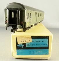 France Trains 281 Ho Sncf Fourgon DEV AO Dd4 smyi 58901 Vert Eclairage Epoque III Neuve Boite