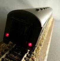 France Trains 281 Ho Sncf Fourgon DEV AO Dd4 smyi 58901 Vert Eclairage Epoque III Neuve Boite