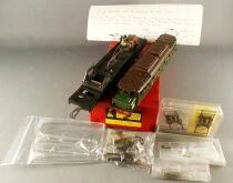 France Trains 51 Ho Po Electric Locomotive 2D2 E 516 Green/Brown Era II Motorized Model Kit Mint in Box