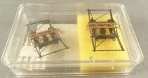 France Trains 51 Ho Po Electric Locomotive 2D2 E 516 Green/Brown Era II Motorized Model Kit Mint in Box