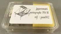 France Trains 51 Ho Po Electric Locomotive 2D2 E 516 Green/Brown Era II Motorized Model Kit Mint in Box
