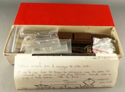 France Trains 51 Ho Po Locomotive Electrique 2D2 E 516 Vert/Marron Epoque II Kit � Assembler Neuve Boite