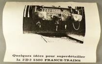 France Trains 51 Ho Po Locomotive Electrique 2D2 E 516 Vert/Marron Epoque II Kit &agrave; Assembler Neuve Boite