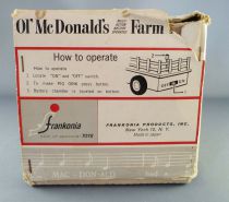 Frankonia Made in Japan - Ol\' Mc Donald\'s Farm Truck Battery Operated Bump & Go Boxed