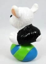 Fred & Samson (Samson en Gert) - Figurine PVC - Samson sur un oeuf de P&acirc;ques - G. Verhulst 1990