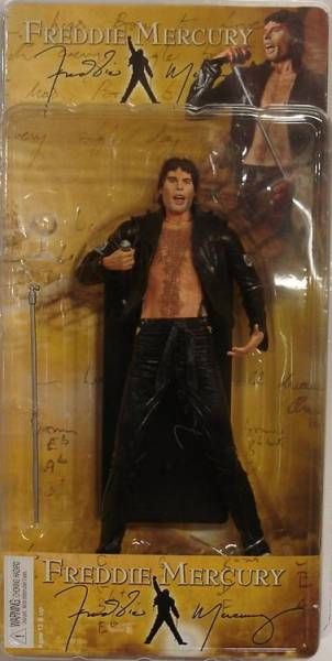 Freddie Mercury - ''Leather Look 1970's'' - NECA action figure