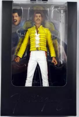Freddie Mercury - \'\'The Magic Tour 1986\'\' - Figurine articul�e NECA