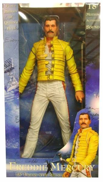 freddie mercury action figure 18 inch