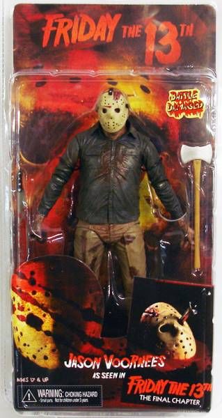 Jason Voorhees Friday the 13th Final Chapter Battle Damaged NECA Action Figure