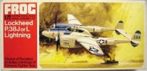 Frog - F186 Lockheed P.38J or L Lightning 1/72ème