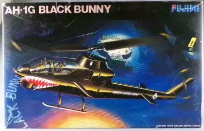 Fujimi Q4-800 - H�licopt�re US Army AH-1G Huey Cobra Black Bunny 1/48 Neuf Boite