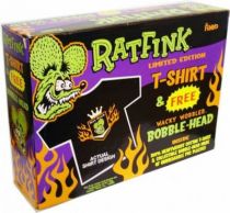 Funko - Rat Fink - Wacky Wobbler & T-Shirt Limited Edition set
