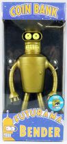 Futurama - Funko Coin Bank - 8\  Bender (Limited Gold - SDCC 2007 Exclusive))