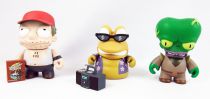 Futurama - Kidrobot - Complete set of 12 3\  vinyl figures