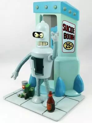 Futurama - Moore Action Collectibles - Bender - Figurine articul�e 15cm (loose)