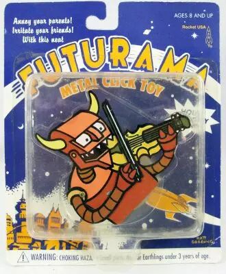 Futurama - Rocket USA - Cliquet m�tallique Robot Devil