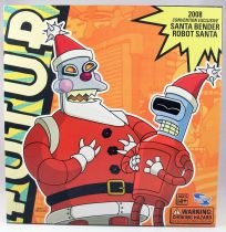 Futurama - Toynami - Santa Bender & Robot Santa (2008 Convention Exclusive)