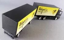 Gabotex Ho 1/87 Camion Mercedes-Benz Actros Noir & Remorque Bi&egrave;re Tolzer