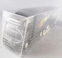 Gabotex Ho 1:87 Mercedes-Benz Actros Black Truck & Schweiger Bier Road Trailer Mint in Box