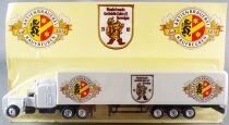 Gabotex Ho 1:87 Peterbilt 379 White Truck & Aktienbrauerie Kaufbeuren Brewery Road Trailer Mint in Box