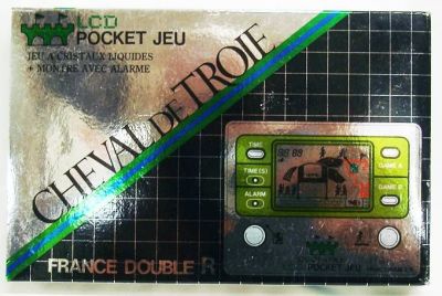 1981 Gakken LCD Trojan Horse Game & Clock – Trippy Trades