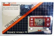 Gakken / France Double R - LCD Pocket Game - Earthquake (Loose with box)