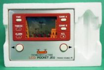 Gakken / France Double R - LCD Pocket Game - Earthquake (Loose with box)