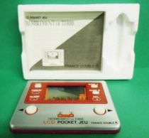 Gakken / France Double R - LCD Pocket Game - Earthquake (Loose with box)