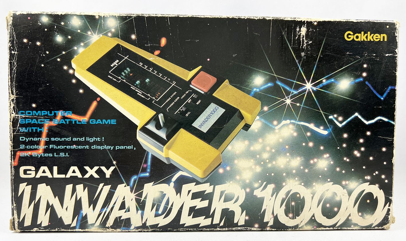 Gakken - Handheld Game - Galaxy Invader 1000 (w/box) Gakken - Handheld Game - Galaxy Invader 1000 (w/box)