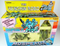 Gakken - Robotech Mospeada - Scott Bernard Armor Bike Riding Suit Cyclone Henshin Robo DX