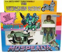 Gakken Lansay - Mospeada Scott Bernard Armor Bike Riding Suit Cyclone Henshin Robo DX