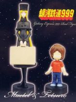 Galaxy Express 999 - Maetel & Tetsuro - Statues pvc - Taito