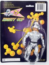 Galaxy Fighters - Sewco Industrial Co Ltd. - Set of 2 Mighty Cop figures (mint on card)