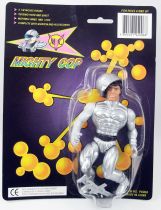 Galaxy Fighters - Sewco Industrial Co Ltd. - Set of 2 Mighty Cop figures (mint on card)