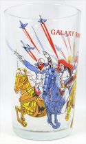 Galaxy Rangers - Amora Mustard glass - Rangers on horseback