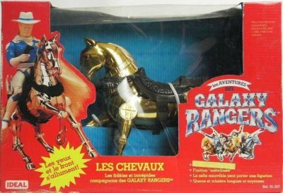 Galaxy Rangers - Gold Robot Horse