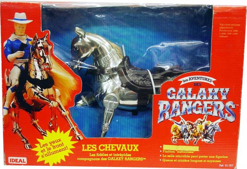 Galaxy Rangers - Galoob Ideal - Silver Robot Horse