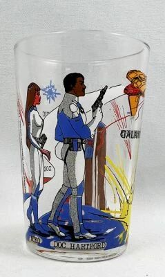 Galaxy Rangers - Verre � moutarde Amora - Niko, Doc, Walko & Zozo