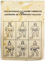 Galaxy Warriors - Sungold - Triton (mint on Soclaine France card)
