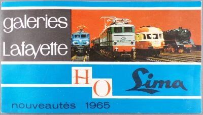 Galeries Lafayette Catalogue D�pliant Lima Ho Nouveaut�s 1965