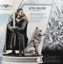 Game of Thrones - Diamond Gallery PVC Diorama - Jon Snow & Ghost