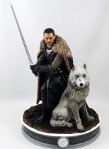 Game of Thrones - Diamond Gallery PVC Diorama - Jon Snow & Ghost